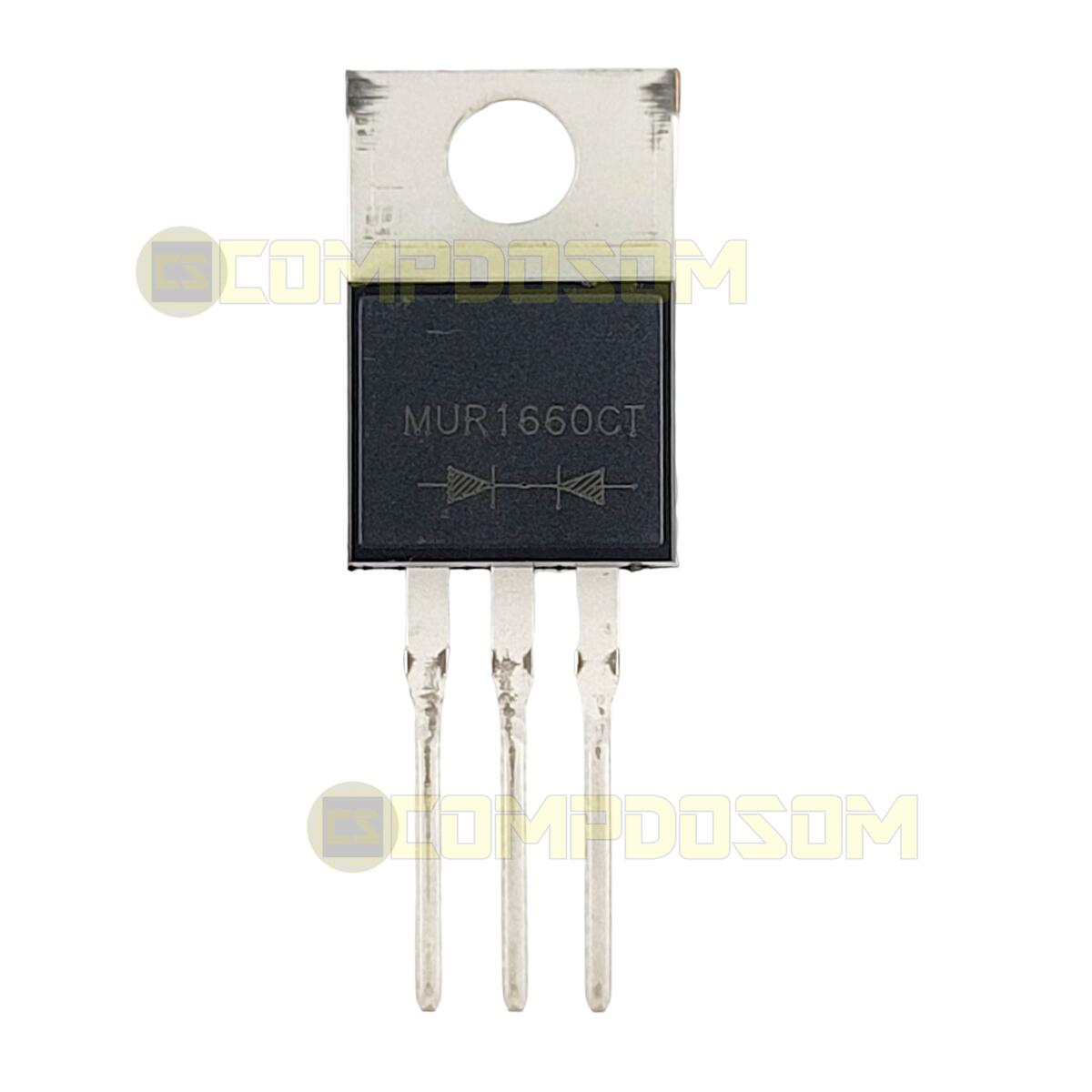Comprar DIODO MUR1660CT MUR1660 1660 POSITIVO 16A 600V ORIGINAL A comprar-diodo-mur1660ct-mur1660-1660-positivo-16a-600v-original-a