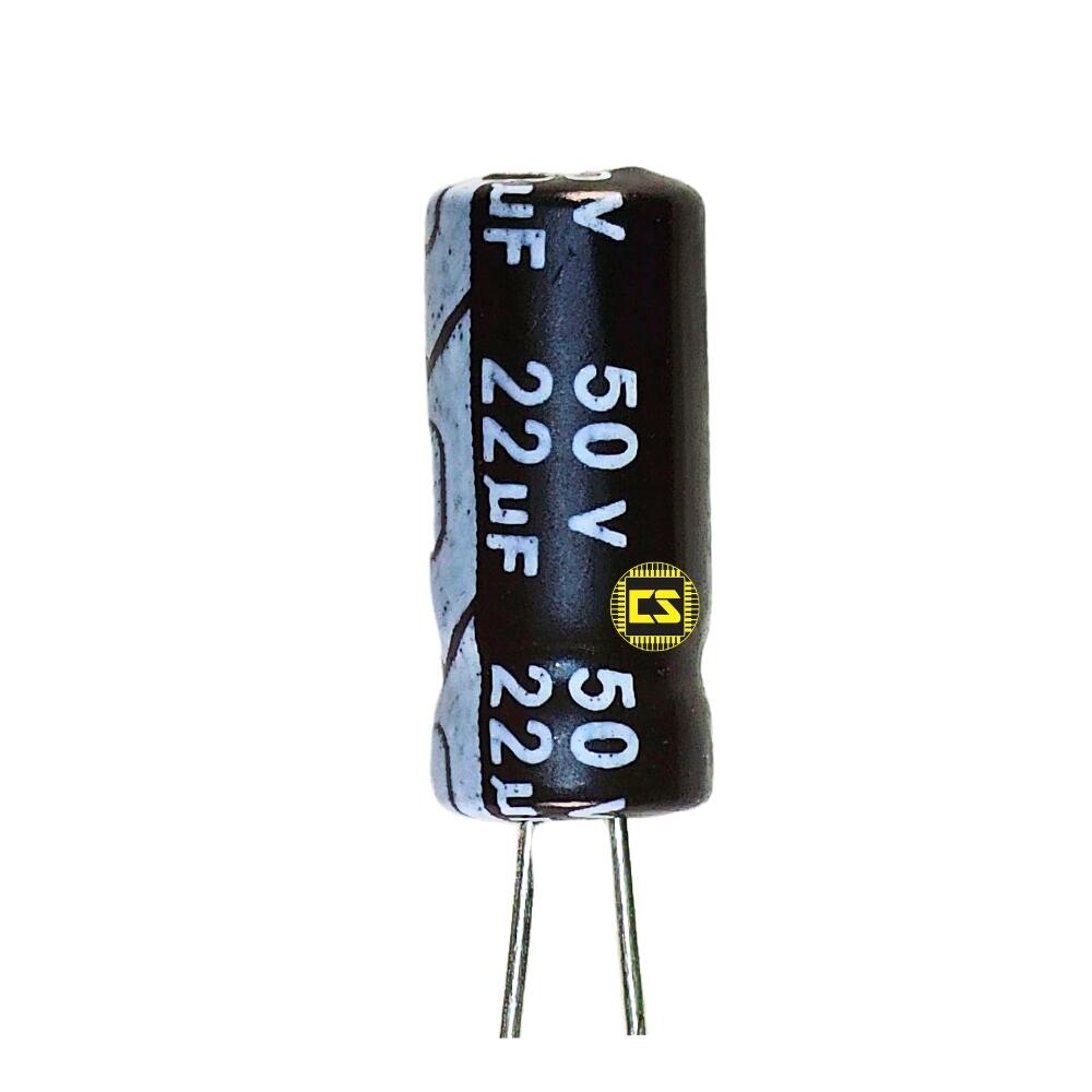 Comprar CAPACITOR ELETROLÍTICO 22UF 50V 105° - a partir de R$1,86