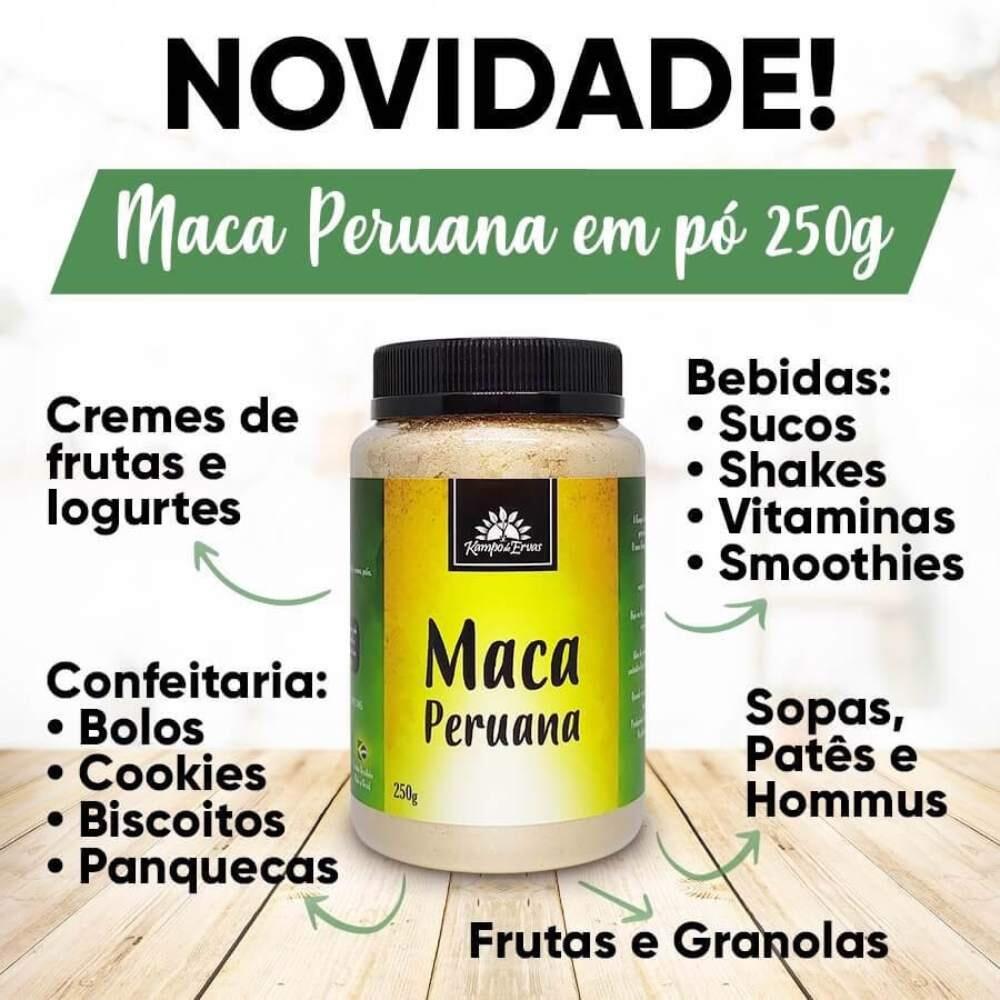 Comprar Maca Peruana Pó Pura Sem mistura Premium Kampo de Ervas 250g