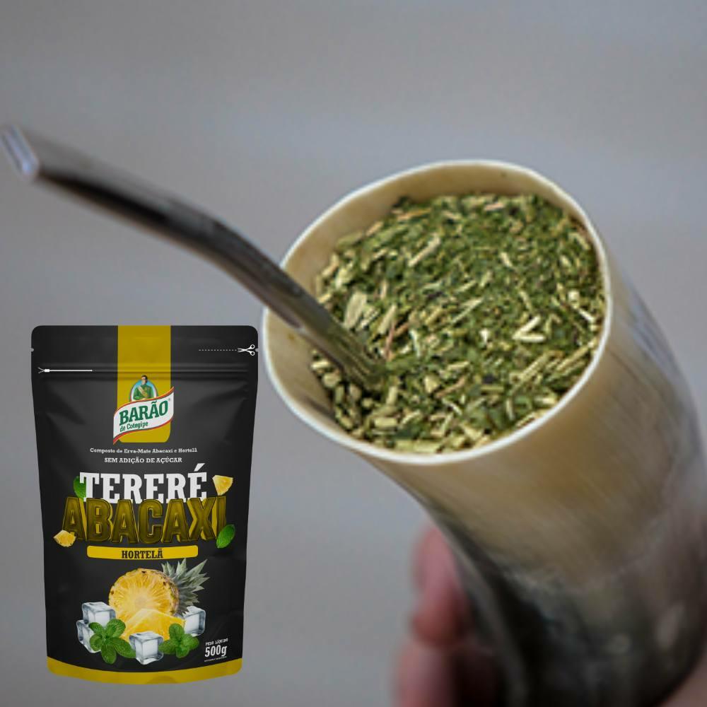 Comprar Tereré Black Menta Cereja Abacaxi Boldo Limão Barão 500g