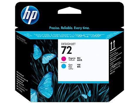 Comprar Cabeçote de Impressão HP 72 - Magenta e Ciano - C9383A - R