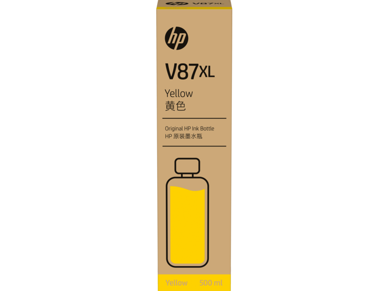 Comprar Cartucho HP V87XL - Tinta Amarelo 500 ml - 7FN96A para