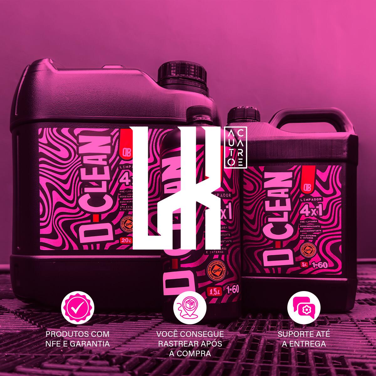 Comprar D CLEAN 5L LIMPADOR 4X1 SHAMPOO APC DESENGRAXANTE APC - a