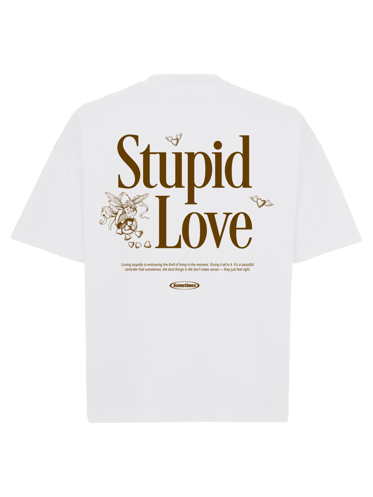 Comprar Camiseta Boxy Stupid Love - R$119,63