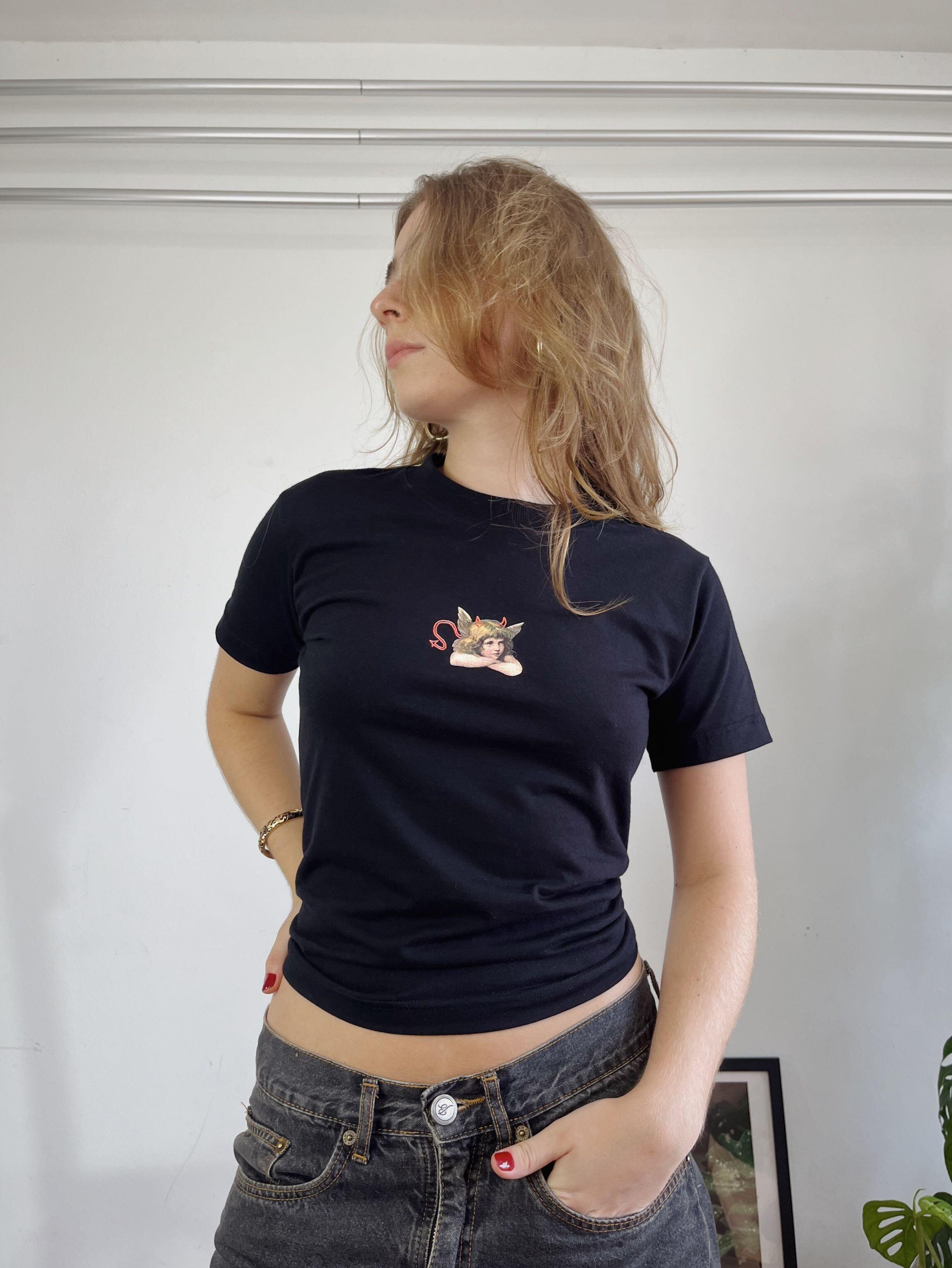 Comprar Baby Tee Angel - R$83,13 - Sometimes Online