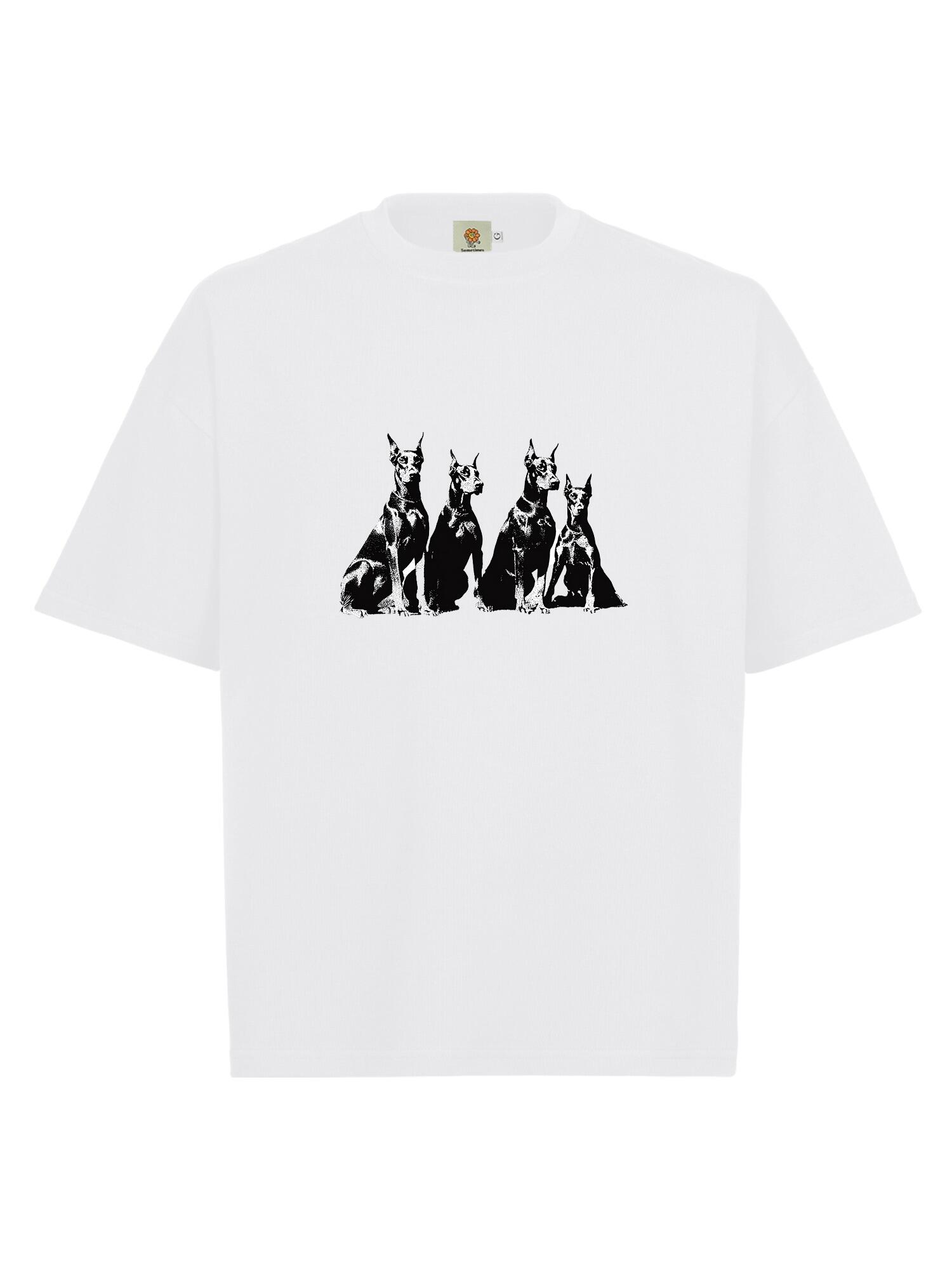 スローブイエナ MIXTA GUARD DOG TEE Comprar Camiseta Boxy Guard Dogs - R$87,03