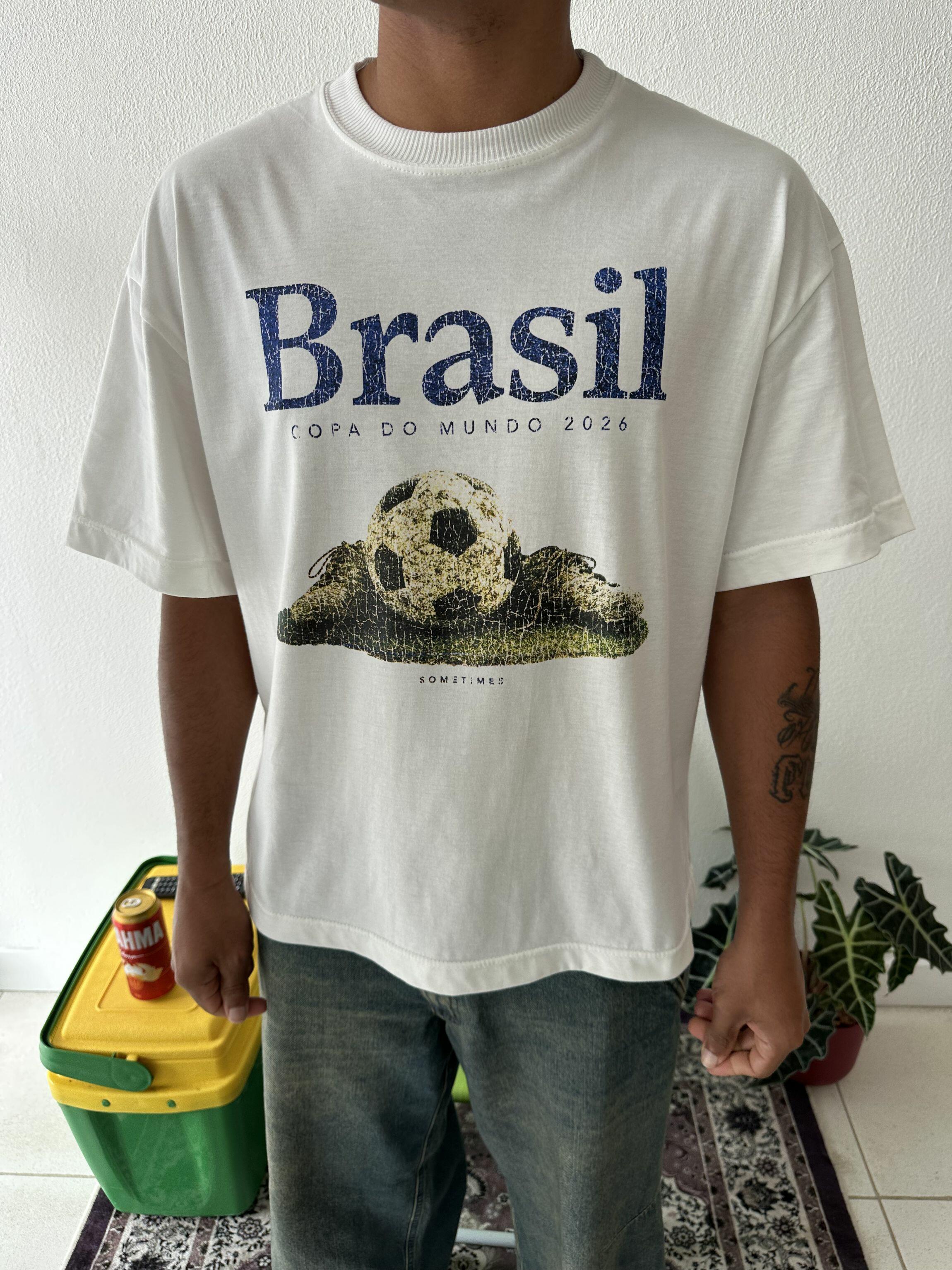 洋楽 BRAZILICA! Comprar Camiseta Boxy Brasil - R$119,90