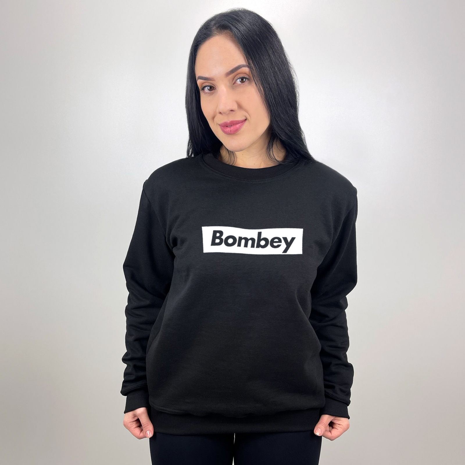 Comprar Blusa de Moletom Feminina com Estampa Bombey