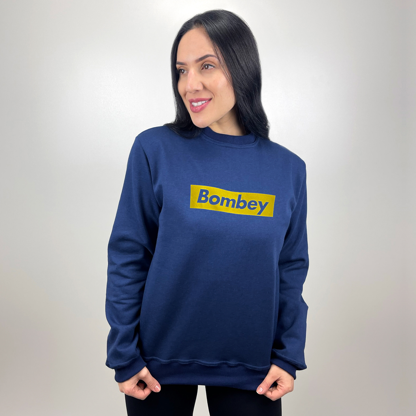 Comprar Blusa Moletom Feminino com Estampa Bombey Gold Bombey