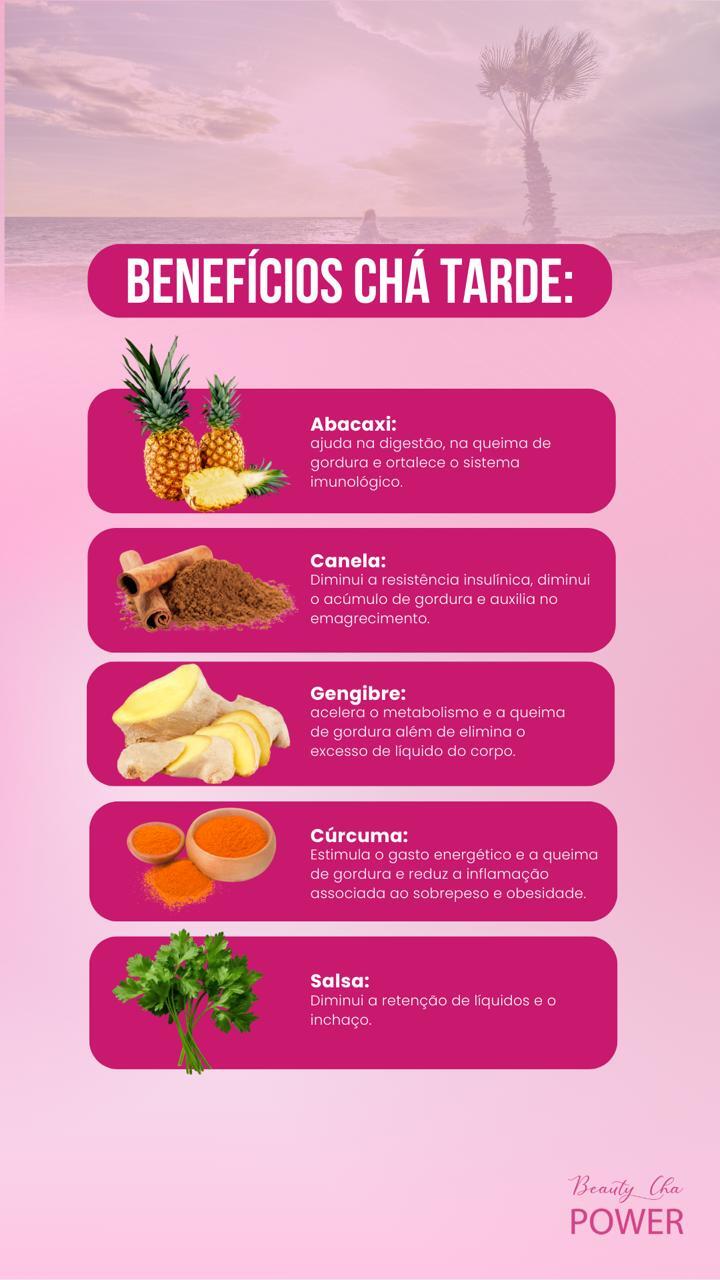 Comprar Beauty Chá Power - Chá para Desinchar, Acelerar o Metabolismo e ...