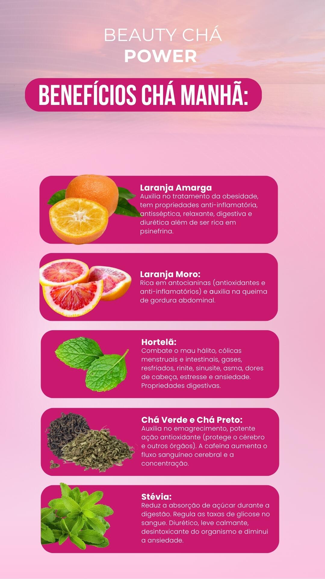 Comprar Beauty Chá Power - Chá para Desinchar, Acelerar o Metabolismo e ...