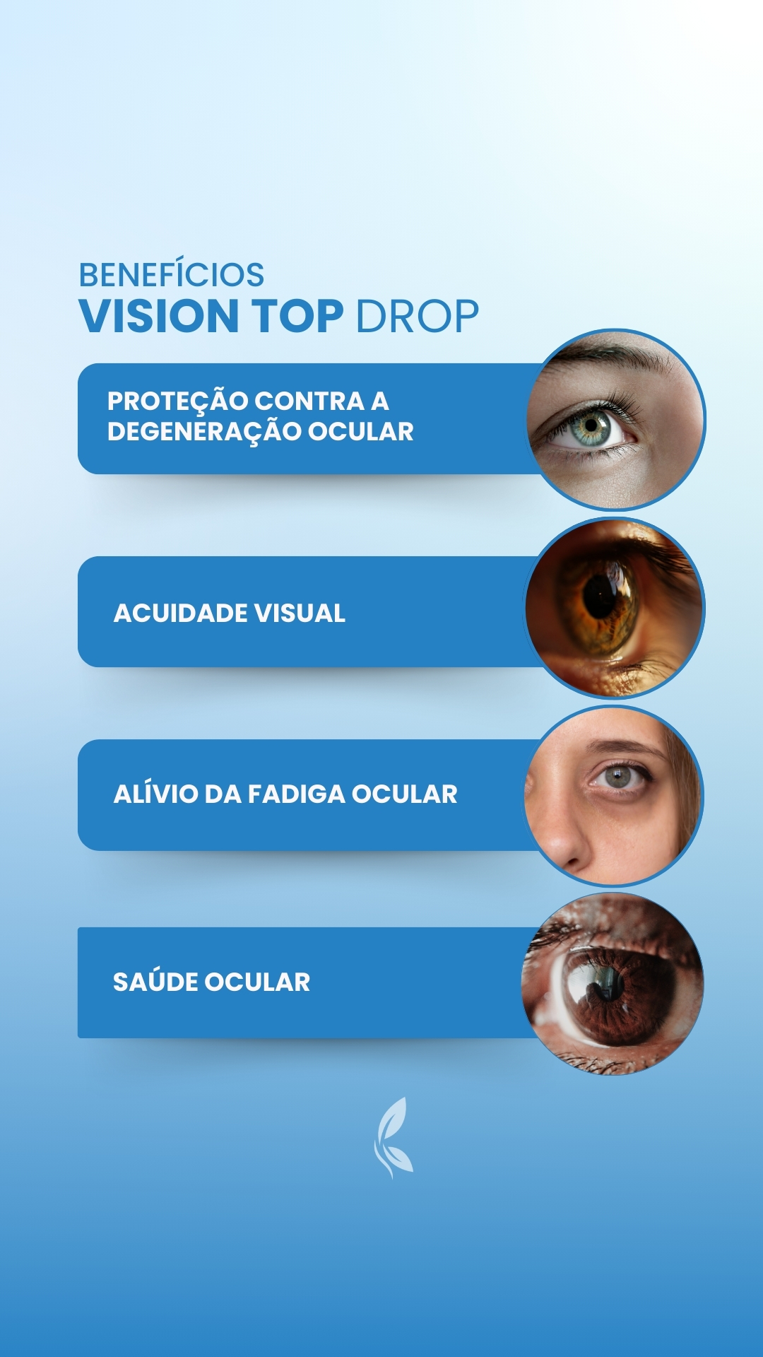 Vision Topf Comprar Vision Top Drop Suplemento Saúde da Visão Proteção Ocular - R$89,90