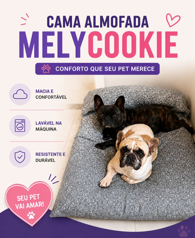 MelyCookie Tapetes Higiênicos Laváveis