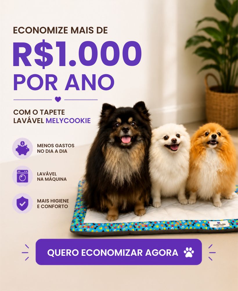 MelyCookie Tapetes Higiênicos Laváveis