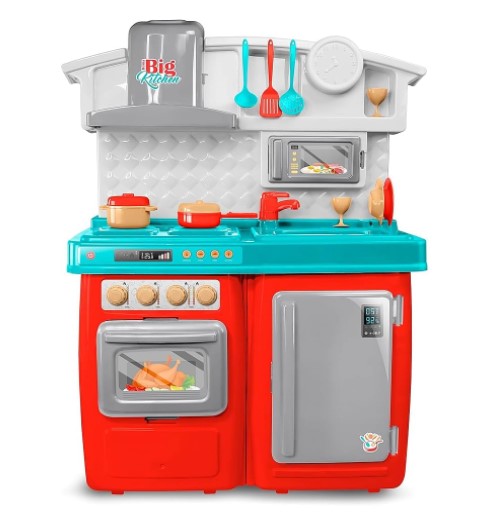 Comprar ROMA BIG KITCHEN - VERMELHA COZINHA BRINQ. PLAST. - Kirus