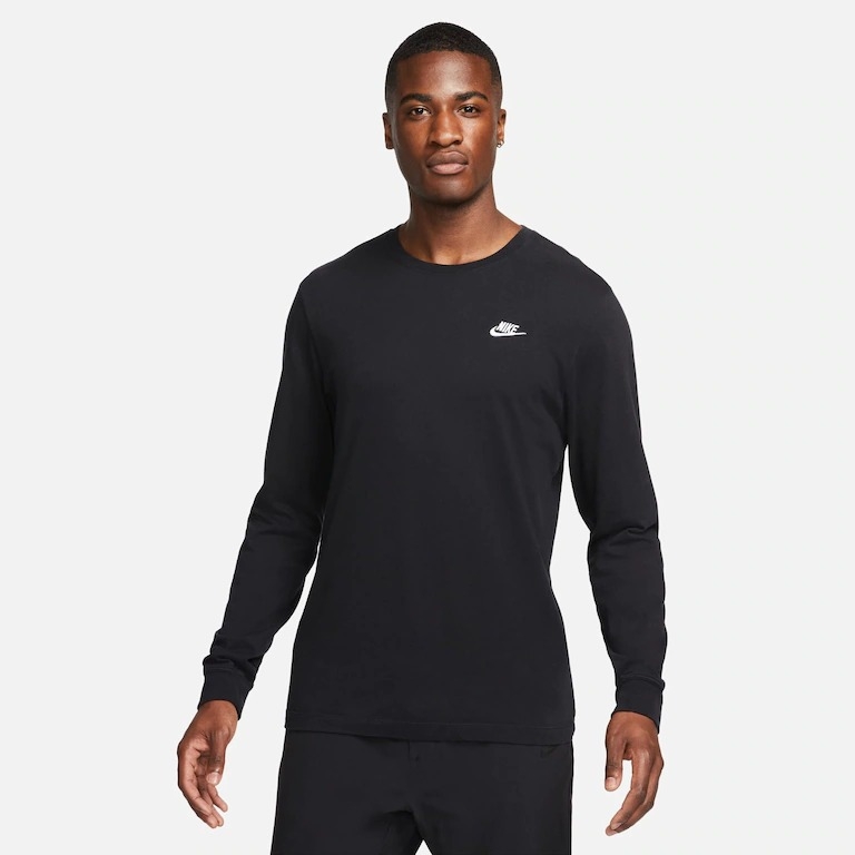 Comprar Camiseta Nike Manga Longa Sportswear Club Masculina a
