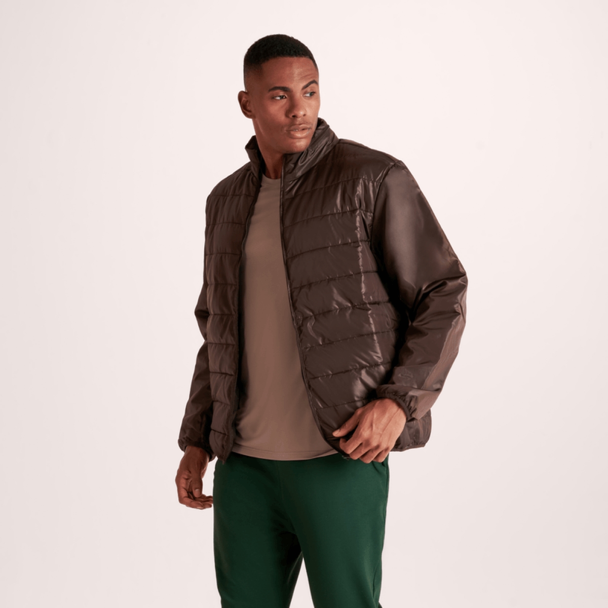 Comprar Jaqueta Lupo Sport Puffer Básica Com Capuz Masculina