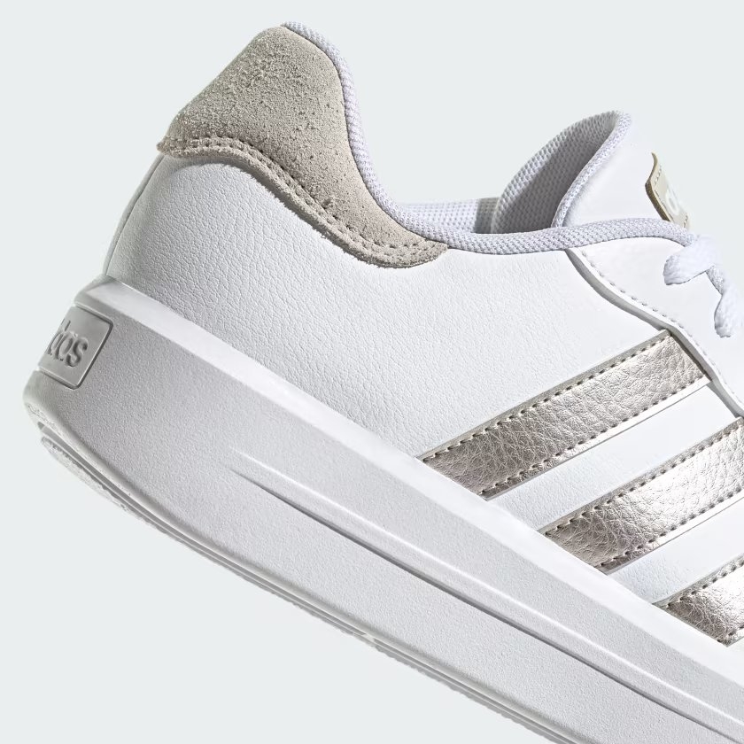 Tenis Adidas Tenis Plataforma Style Tênis Plataforma Sapato Branco