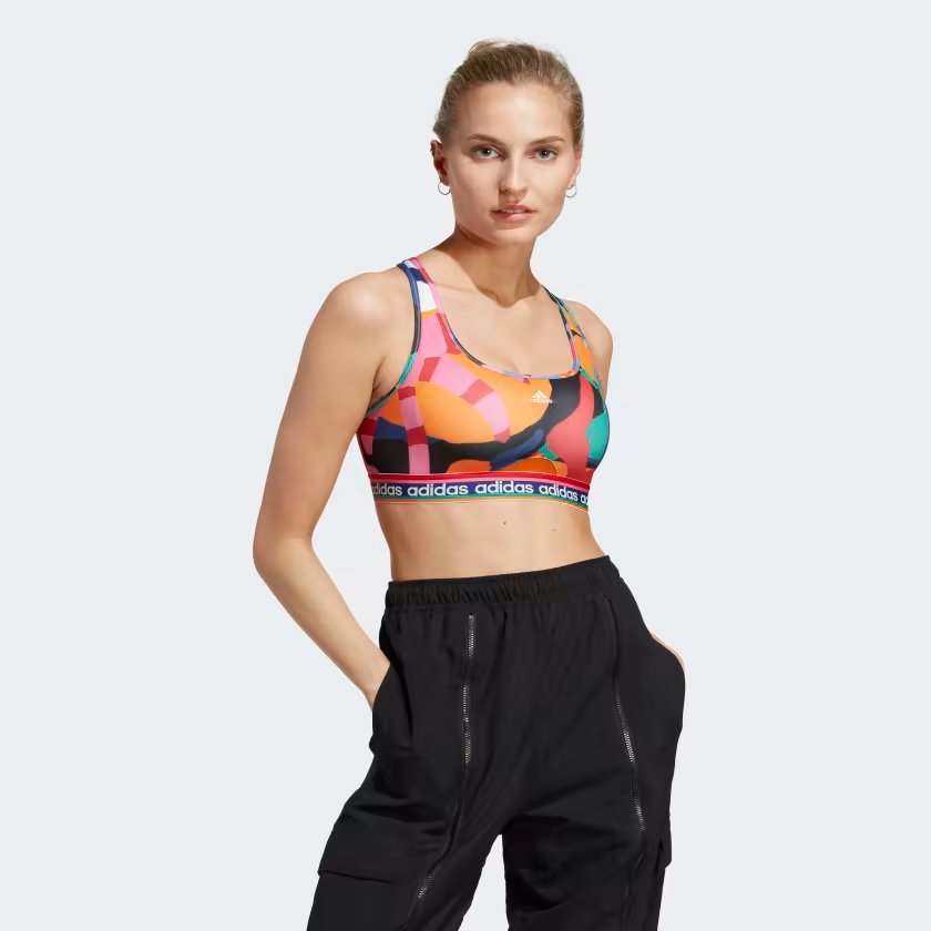 Comprar Top Adidas FARM Rio Médio Suporte Feminino a partir de R
