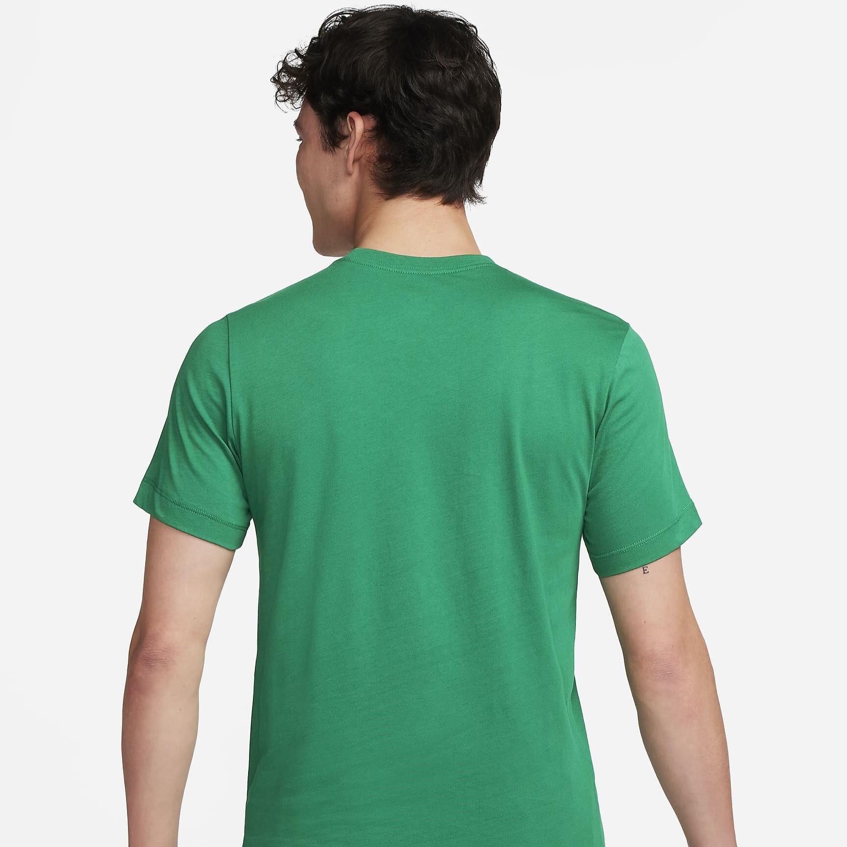 Camiseta Masculina Nike Sportswear Club Luminous Green - overboard