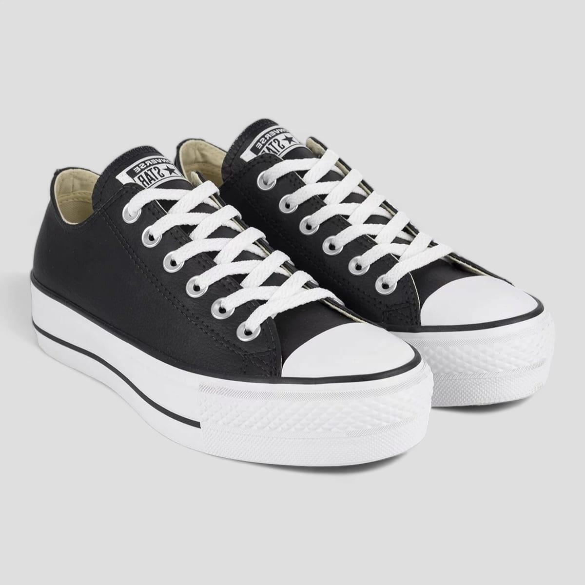 Chuck Taylor Tenis Baixo Preto E Branco Tênis Converse All Star