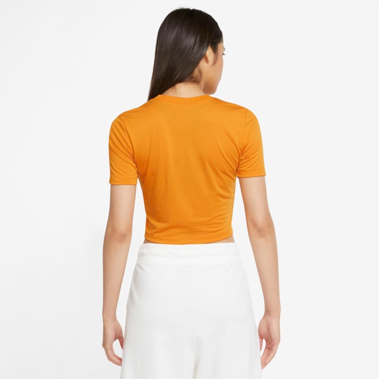 camiseta cropped nike sportswear