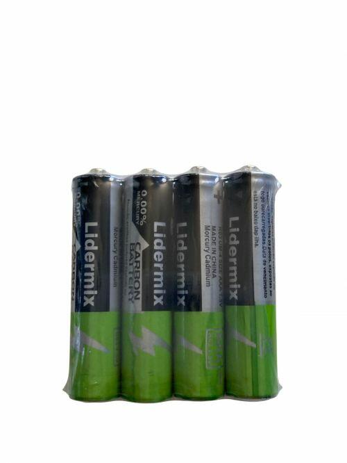 Comprar PACOTE C/4 PILHAS LIDERMIX R03 1.5V AAA - R$2,00