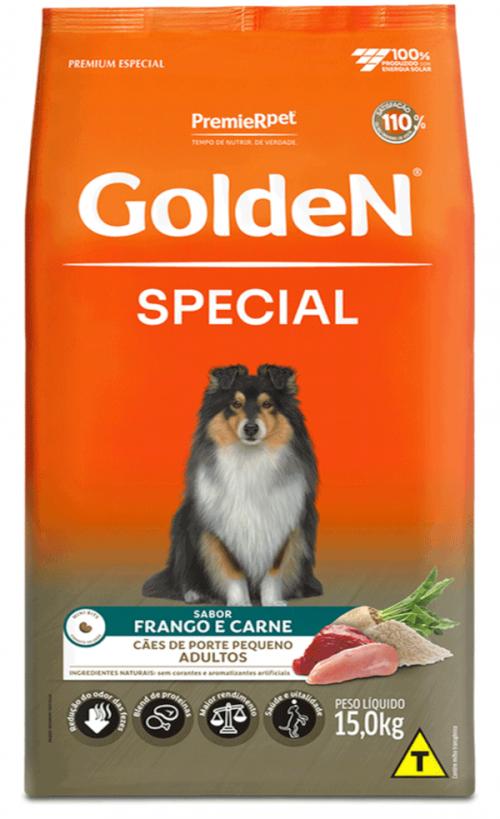 Comprar Ração Golden Special Porte Pequeno Sabor Frango e Carne