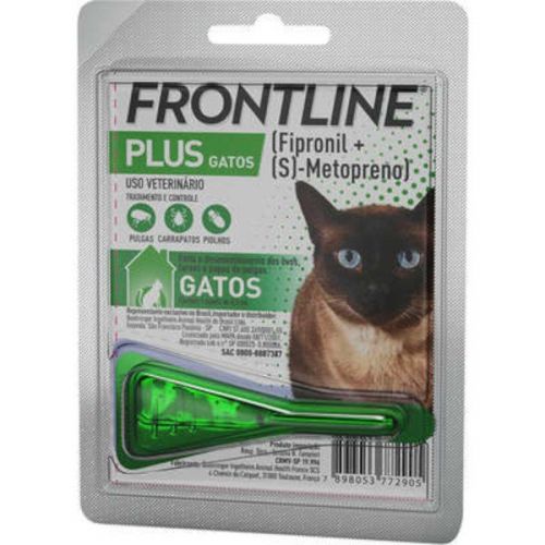 Comprar Antipulgas e Carrapatos Frontline Plus para Gatos até 10