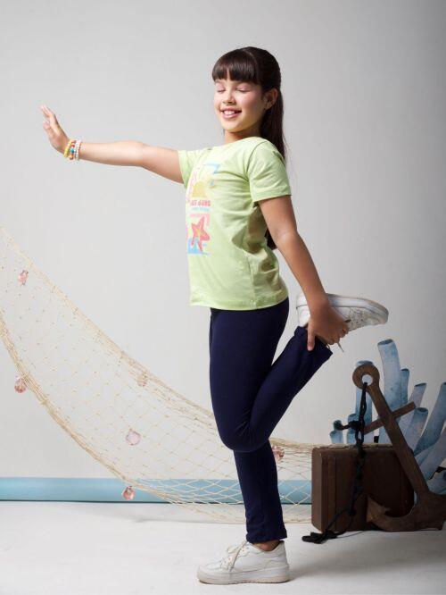 Legging cotton penteado - JUVENIL