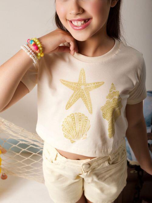 Cropped Juvenil - Mar