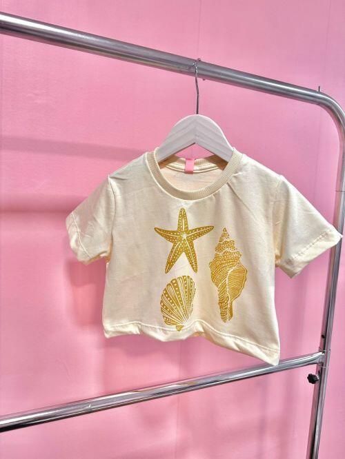 Cropped Infantil - Mar