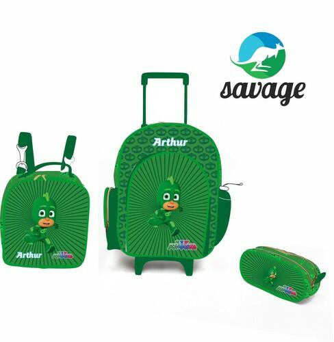 Kit Mochila Escolar Personalizado Escolha o tema