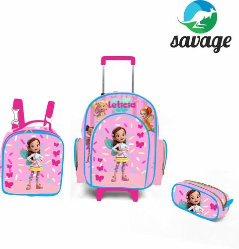 Kit Mochila Escolar Personalizado Escolha o tema