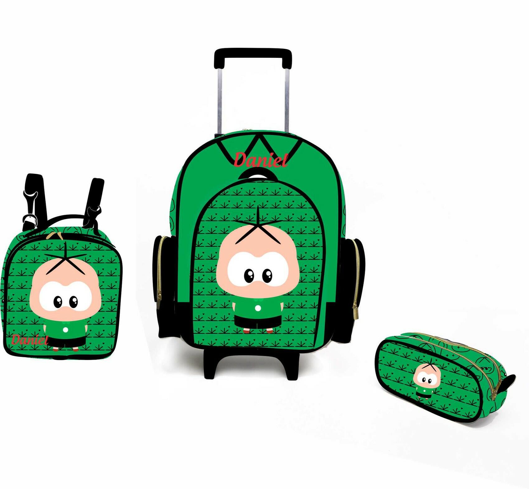 Kit Mochila Escolar Personalizado Escolha o tema
