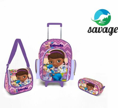 Kit Mochila Escolar Personalizado Escolha o tema