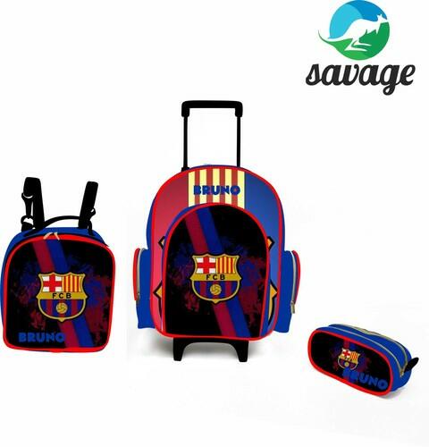 Kit Mochila Escolar Personalizado Escolha o tema