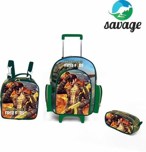 Kit Mochila Escolar Personalizado Escolha o tema