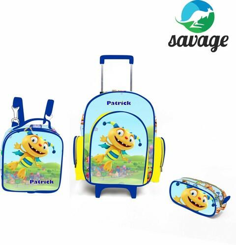 Kit Mochila Escolar Personalizado Escolha o tema