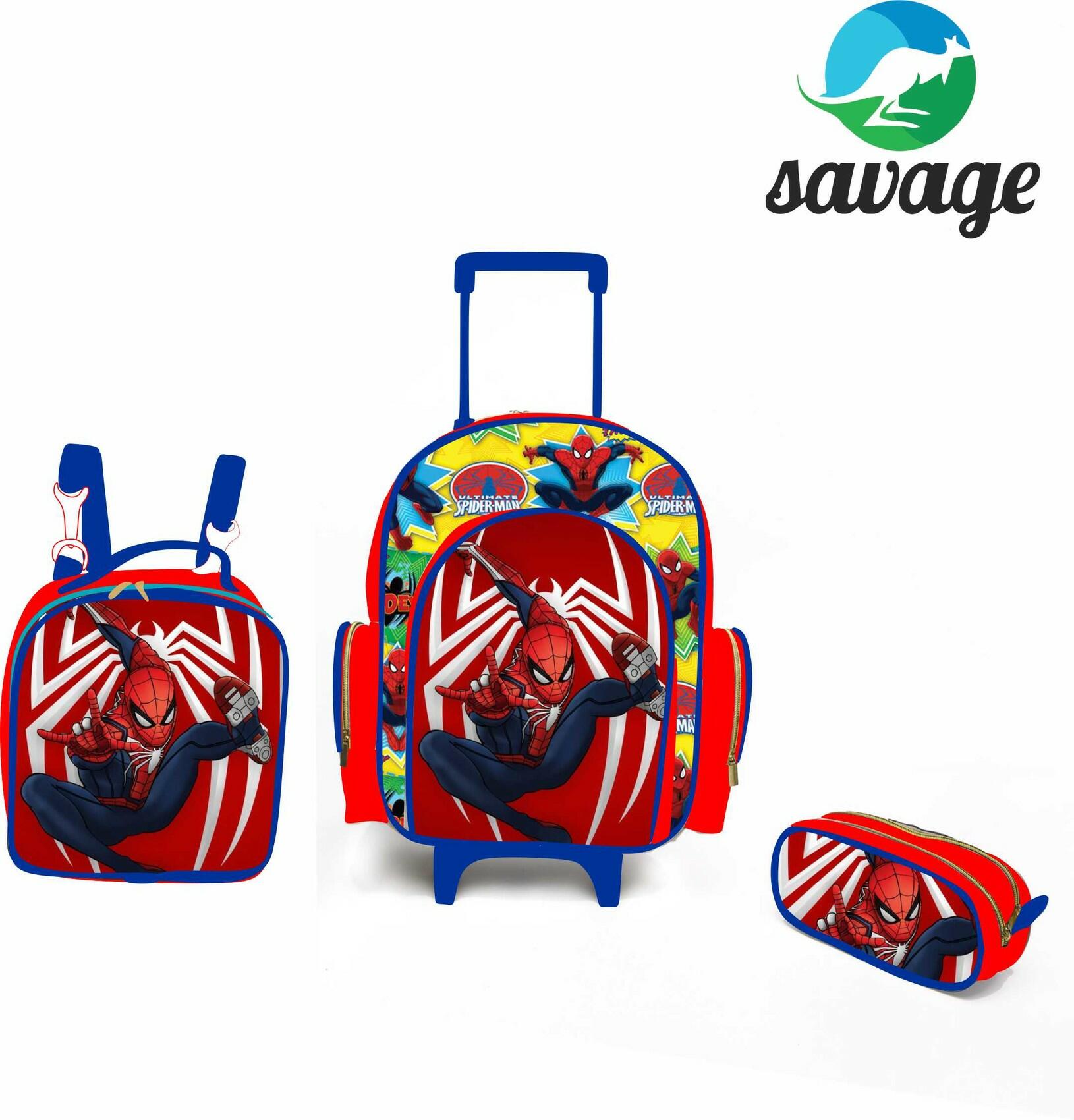 Kit Mochila Escolar Personalizado Escolha o tema