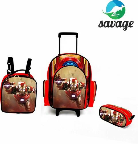 Kit Mochila Escolar Personalizado Escolha o tema