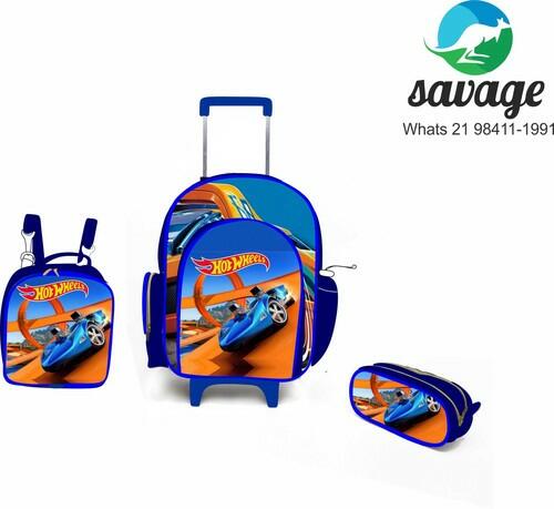 Kit Mochila Escolar Personalizado Escolha o tema