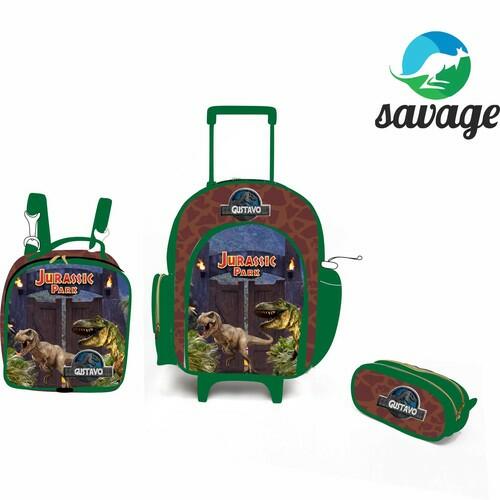 Kit Mochila Escolar Personalizado Escolha o tema