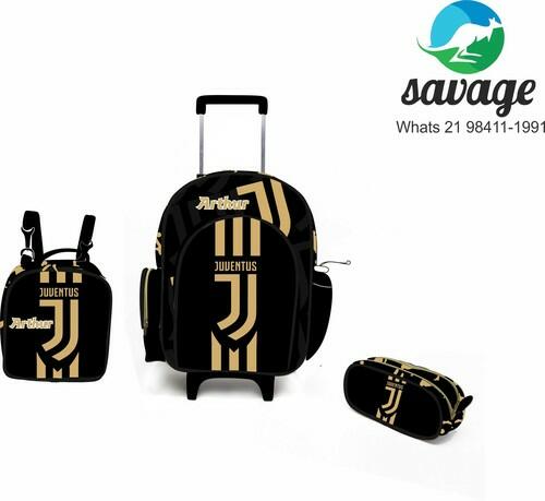 Kit Mochila Escolar Personalizado Escolha o tema