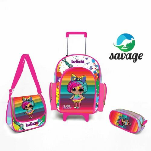 Kit Mochila Escolar Personalizado Escolha o tema