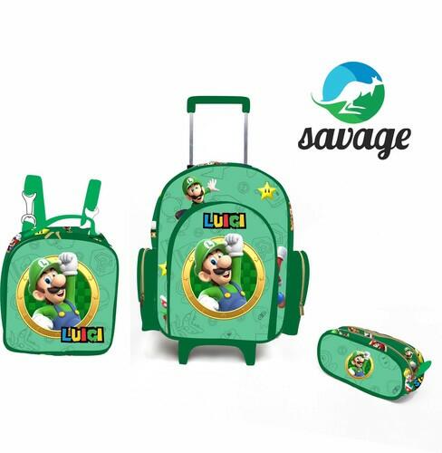 Kit Mochila Escolar Personalizado Escolha o tema