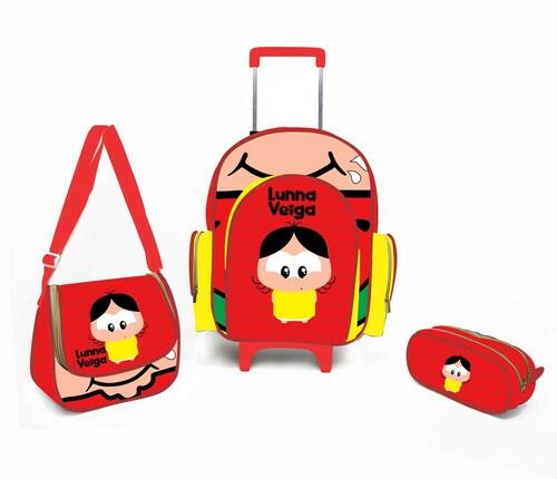 Kit Mochila Escolar Personalizado Escolha o tema