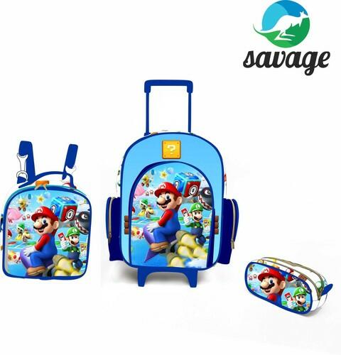 Kit Mochila Escolar Personalizado Escolha o tema