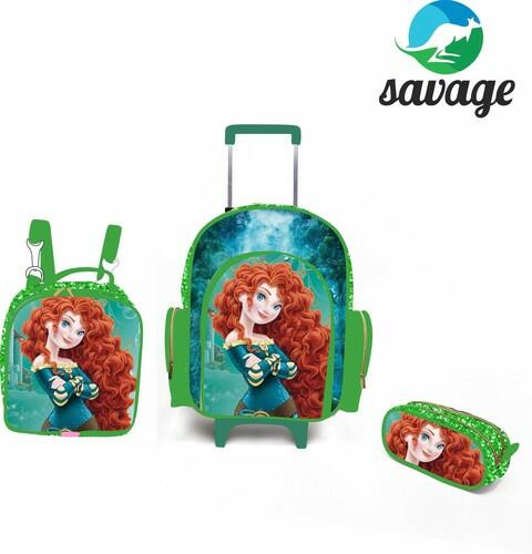Kit Mochila Escolar Personalizado Escolha o tema