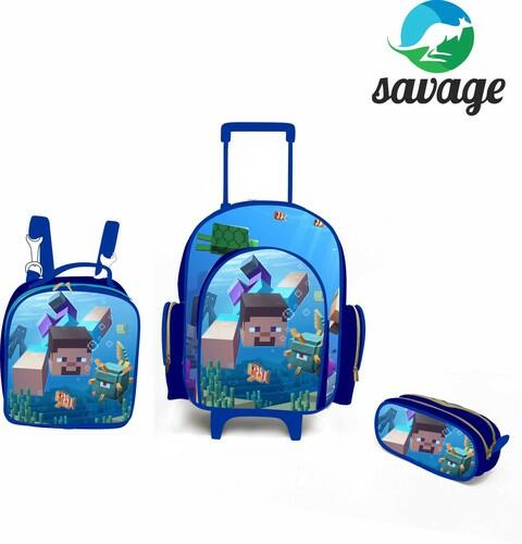 Kit Mochila Escolar Personalizado Escolha o tema